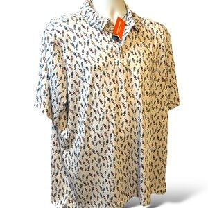 JOHNSTON & MURPHY Polo Shirt. Size XL